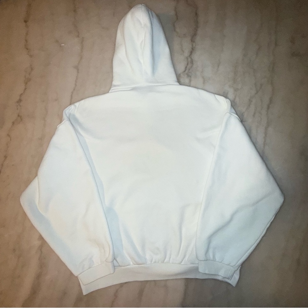 Fear of God ESSENTIALS men’s Cloud Dancer large Hoodie - Picture 11 of 13